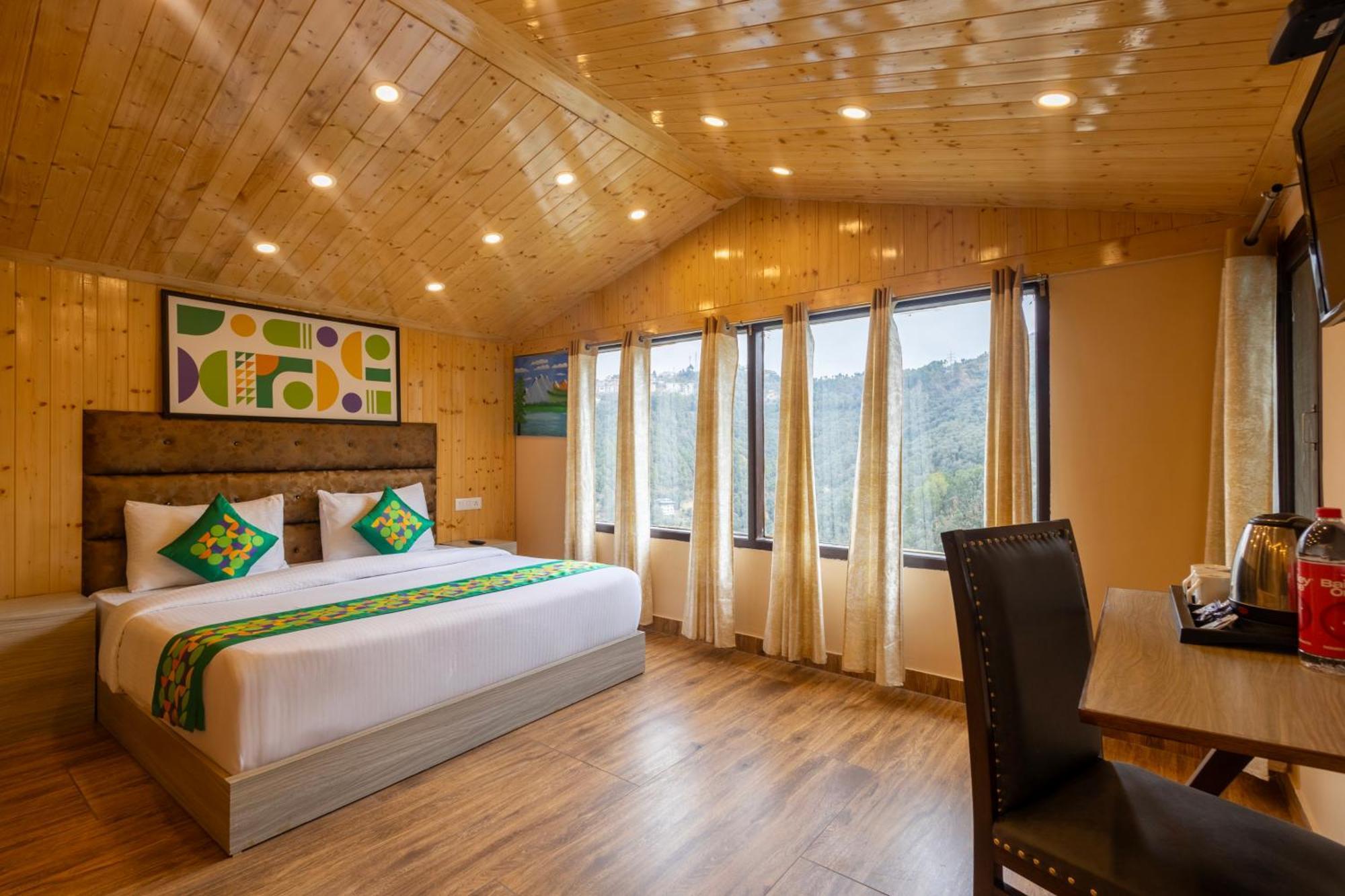 Treebo Lords Garden Glory With Valley View & Centralized Heating Shimla Eksteriør bilde