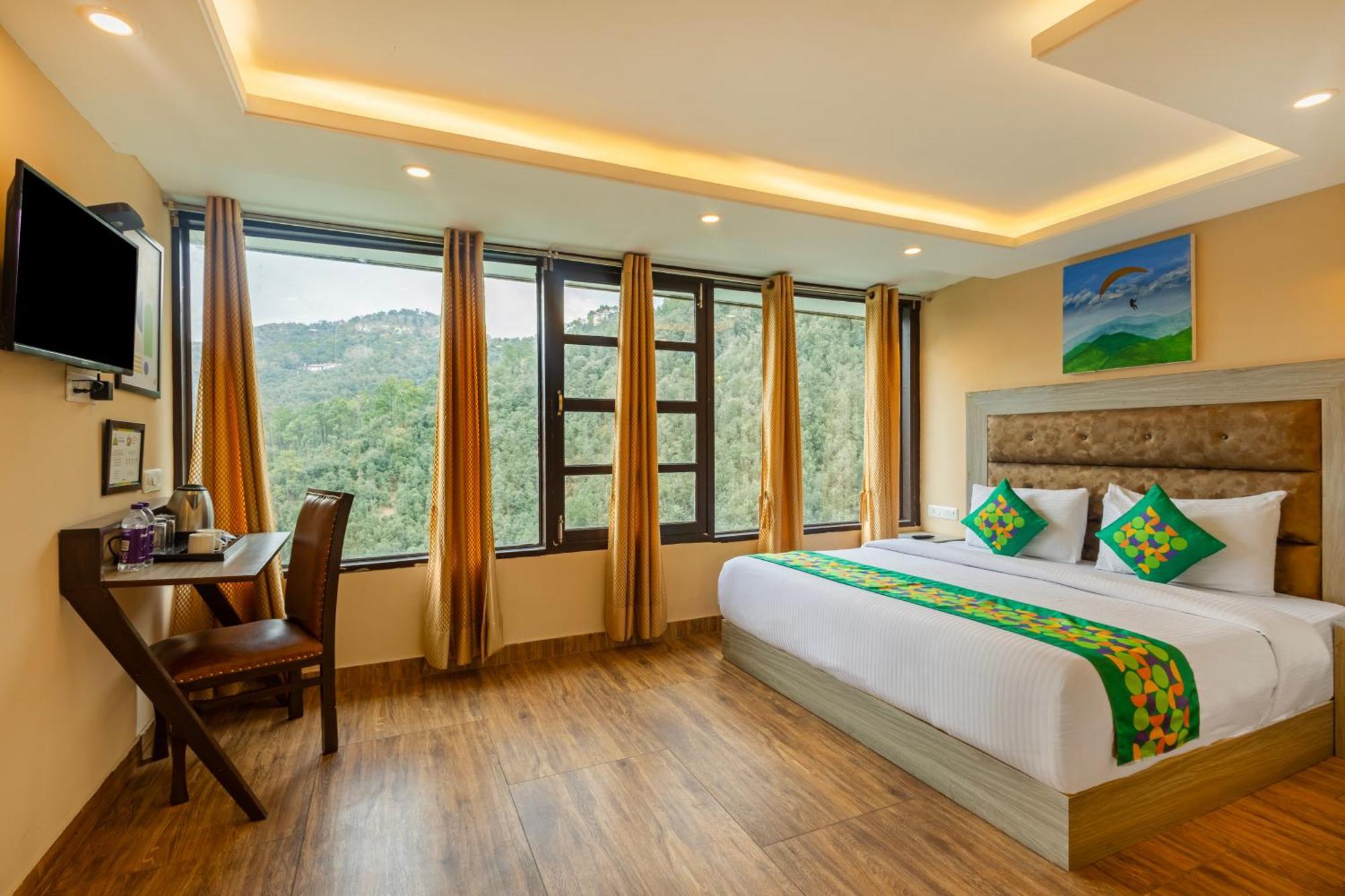 Treebo Lords Garden Glory With Valley View & Centralized Heating Shimla Eksteriør bilde